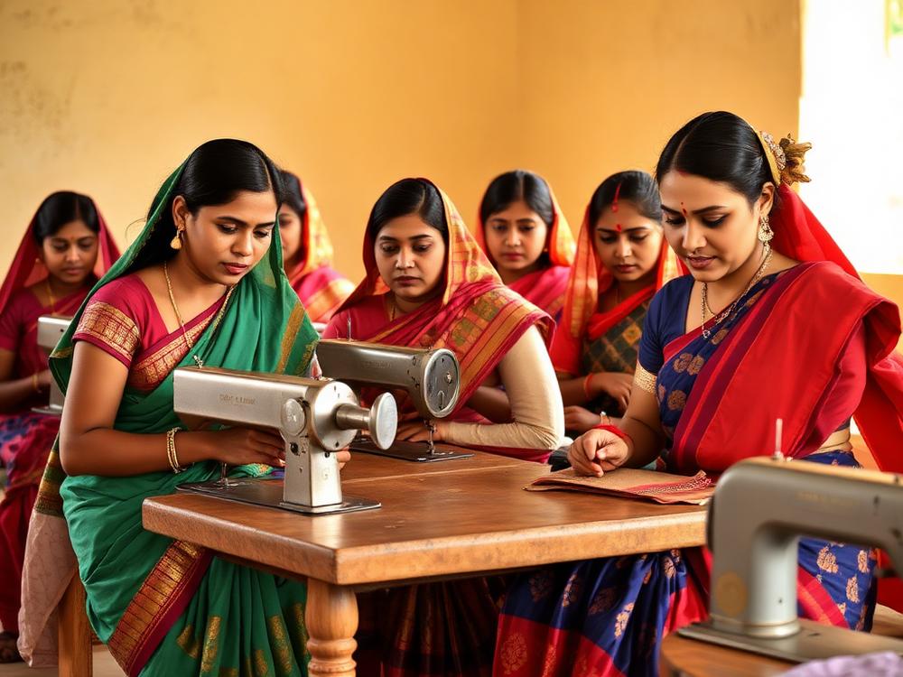 ख़्वातीन सिलाई ट्रेनिंग